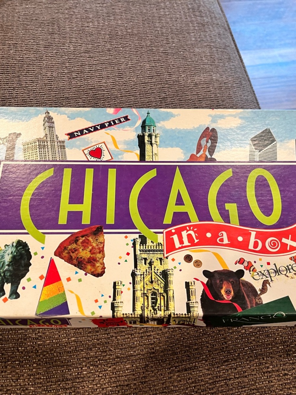 Chicago In-A-Box Monopoly Like Board Game
